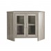 I 2701 TV Stand-42 "L Dark Taupe Corner with Glass Doors (Online Only)