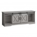 I 2747 TV stand-60"L/ Grey with 2 Sliding Doors (Online Only)
