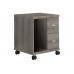 I 7056 Office or File Cabinet with 2 Drawers Dark Taupe (Online only)