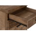 A-0047 Filing Cabinet-3 Drawer /Brown Reclaimed wood/castors (Online only)