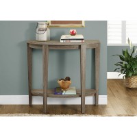 A-2542 Console Table-36"L/Dark Taupe Hall Console (Online Only)