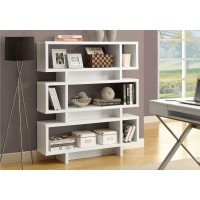 A-2352 Bookcase White Modern Style (Online Only)