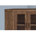 I 2707 TV stand-42"L/ Brown Reclaimed Wood-Look Corner (Online Only)