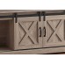 I 2746 TV Stand-60" L/ Dark Taupe with 2 Sliding Doors (Online Only)