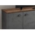 I 2831 TV stand-60 "L Grey Concrete /Medium Brown Reclaimed (Online Only)
