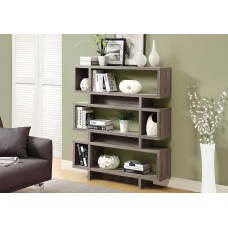 A-1523 Bookcase Dark Taupe Modern Style (Online Only)