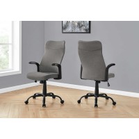 I 7325 Office Chair- Black/Dark Grey Fabric/ Multi Position (Online Only)