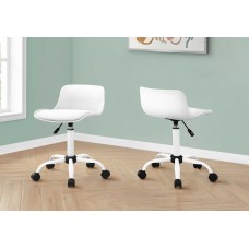 A-3647 Office Chair-White Juvenile/ Multi-position (Online Only)