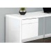 I 7582 Computer Desk-72"L/High Glossy White Left or Right Face (Online Only)