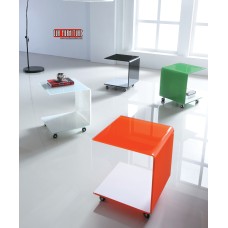 Coral Accent Trolley Tables (Online Only)