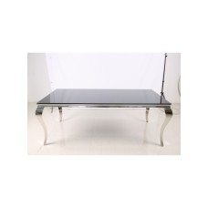 Imperial 80" Black Glass Dining Table (Online Only)