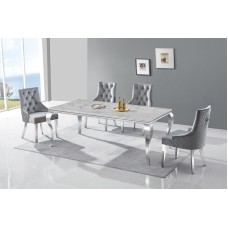 Imperial Marble top 71" Dining Table (Online Only)