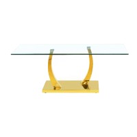 Logan Coffee Table Gold (online only)