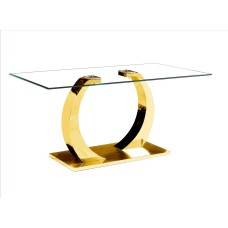 Logan Console Table Gold (online only)