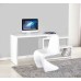 Tyler White High Gloss Writing Desk (Online Only)