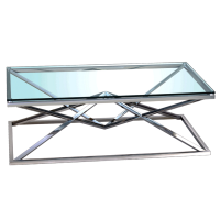31-067 Silver Narnia Coffee Table (online only )