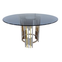 31-095 Manila Silver and Gold Dining Table (Online only)