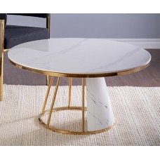 31-CJ225 Bucket Coffee Table with Sintered Stone Top (Online Only)