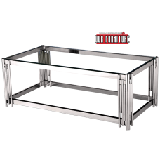 34-035 Vegas Silver Coffee Table (Online only)