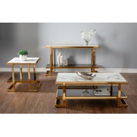 34-091 Gold River  3 pcs.Set Coffee table, Console, End table (Online Only)