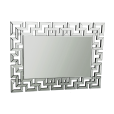 40-064 Tiffany Silver Mirror (Online Only)