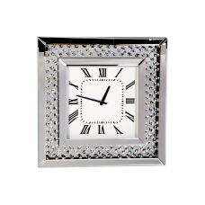 40-146 SQUARE WALL CLOCK  (EXCLUSIVE ONLINE SALE !)