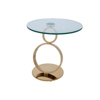 Ring Gold Side Table (Online Only)