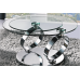 Ring Extendable Coffee Table Silver (Online only)
