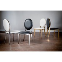 53-154 Anne Silver Dining Chair (Online only)