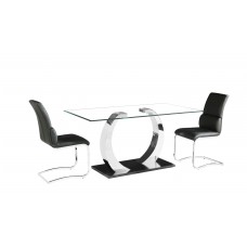 Logan Dining Table Silver (online only)