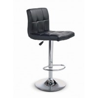 ST-139-B Black PU Adjustable Bar Chair. (Online only)