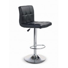 ST-139-B Black PU Adjustable Bar Chair. SET OF 2 CHAIRS. (Online only)