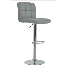 ST-139-G  Grey PU Adjustable Bar Chair. SET OF 2 CHAIRS.  (Online only)