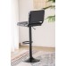 ST-7800  Soft Black Premium PU Bar Chair (SET OF 2 CHAIR) Online only