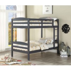 B-124-G  Twin/Twin  Grey Bunk Bed. (Online only)