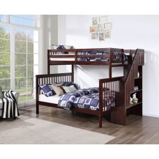 IF-1850 Twin/Full Bunk Bed Espresso (Online only)