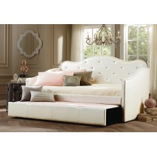 IF-319 Daybed Single size with rhinestones and Trundle bed. (online only)