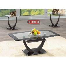 IF-2007 METAL BASE COFFEE TABLE (EXCLUSIVE ONLINE SALE !)