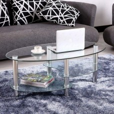 IF-2014 Clear Glass Coffee Table (Online Only )