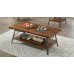 IF-2041-C Coffee table with wood Top. (Online Only)