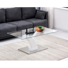 IF-2673 High Gloss White Coffee Table (Online Only )