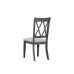 C-1098 Fabric Upholstered Cushion Seats Dining Chair.SALE JUST SET OF 2 CHAIRS. (Online Only)