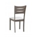 C-1052 Creme Fabric seat Dining chair . SET OF 2 CHAIRS