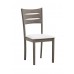 C-1052 Creme Fabric seat Dining chair . SALE JUST SET OF 2 CHAIRS. Online Only
