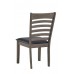 C-1081 Black PU Seat Dining Chair . SET OF 2 CHAIRS (Online only)