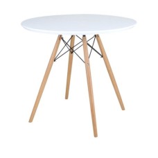IF-1405 Round Lacquered Eiffel Dining Table (Online Only)