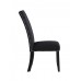 C-1605 Soft Black Velvet Dining Chair . Sale just set of 2 Chairs (Online Only)