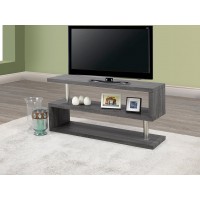 IF-5018 Grey Wood Finish TV stand. (Online only)