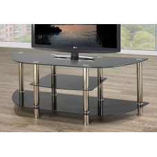 IF-5116  Black Tempered glass TV stand (Online only)
