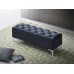 IF-6501 Black Velvet Storage Bench (Online only)